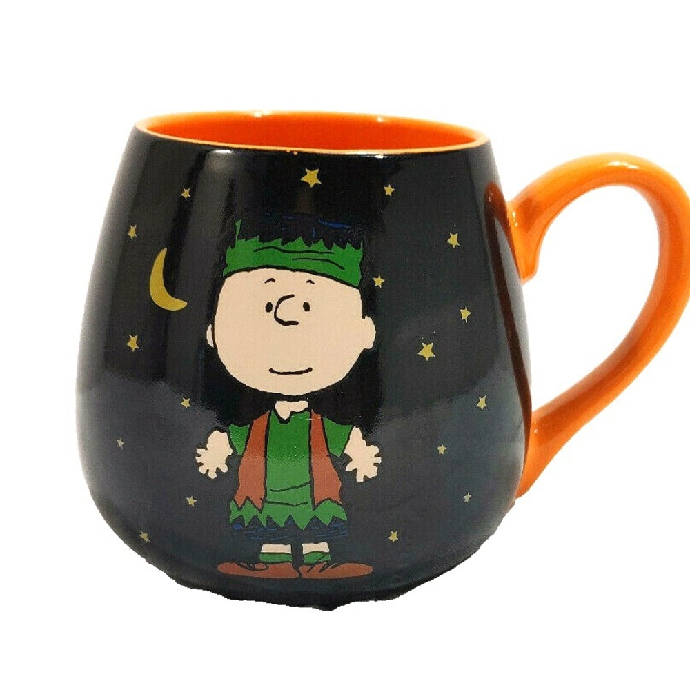 Peanuts Charlie Brown Halloween Ceramic Large 20 oz Coffee Mug Cup Tea